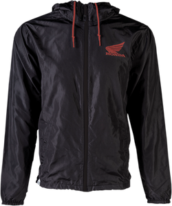 Factory Effex - Honda Windbreaker - Black - XL - Honda Windbreaker - 25-85326
