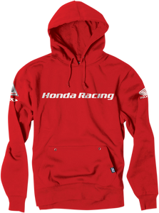 Factory Effex - Honda Racing Pullover Hoodie - Red - 2XL - Honda Racing Pullover Hoodie - 16-88376