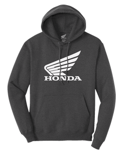 Honda Apparel - Women's Honda Wing Hoodie - Gray - XL - Women's Honda Wing Hoodie - NP21S-S3031-XL
