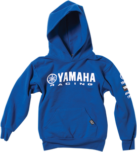 Factory Effex - Youth Yamaha Racing Hoodie - Blue - XL - Youth Yamaha Racing Pullover Hoodie - 19-83236