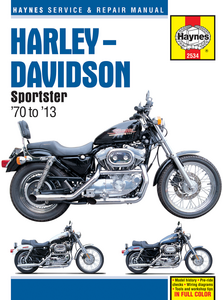 Haynes - Manual - Sportster '70-'13 - Motorcycle Repair Manual - M2534