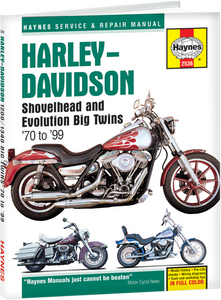 Haynes - Manual - Big Twins '70-'99 - Motorcycle Repair Manual - M2536 Haynes - Manual - Big Twins '70-'99 - Motorcycle Repair Manual - M2536
