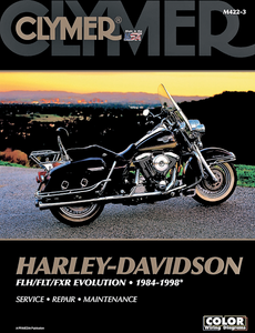 Clymer - Manual - FLH EVO '84-'98 - Motorcycle Repair Manual - CM4223 Clymer - Manual - FLH EVO '84-'98 - Motorcycle Repair Manual - CM4223