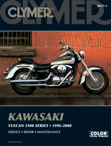 Clymer - Manual - Kawasaki VN1500 Classic - Motorcycle Repair Manual  Kawasaki - CM4713 Clymer - Manual - Kawasaki VN1500 Classic - Motorcycle Repair Manual  Kawasaki - CM4713