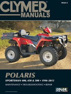 Clymer - Manual - Polaris Sportsman EXP '96-'08 - ATV Repair Manual Polaris - CM3655 Clymer - Manual - Polaris Sportsman EXP '96-'08 - ATV Repair Manual Polaris - CM3655