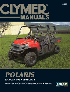 Clymer - Manual - Polaris Ranger 800 '10-'14 - ATV Repair Manual  Polaris - CM293 Clymer - Manual - Polaris Ranger 800 '10-'14 - ATV Repair Manual  Polaris - CM293