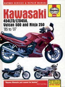 Haynes - Manual - Kawasaki EN450/500 - Motorcycle Repair Manual Motorcycle, Kawasaki - M2053 Haynes - Manual - Kawasaki EN450/500 - Motorcycle Repair Manual Motorcycle, Kawasaki - M2053