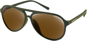 Bobster - Maverick Sunglasses - Matte Olive - Brown HD Gold Mirror - Maverick Sunglasses - BMAV102HD Bobster - Maverick Sunglasses - Matte Olive - Brown HD Gold Mirror - Maverick Sunglasses - BMAV102HD