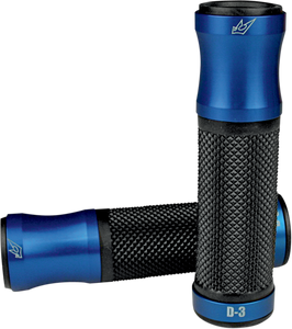 Driven Racing - Grips - D3 - Blue/Black - 7/8" D3 Grips - D3BL Driven Racing - Grips - D3 - Blue/Black - 7/8" D3 Grips - D3BL