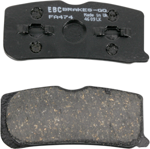Ebc - Organic Brake Pads - Spyder - FA474 - Organic Base "FA" Brake Pads - FA474