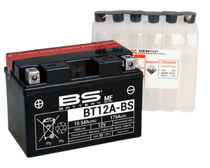Bs Battery - Battery - BT12A-BS (YT) - Maintenance-Free Battery - 300602 Bs Battery - Battery - BT12A-BS (YT) - Maintenance-Free Battery - 300602
