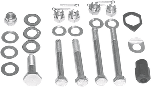 Colony - Motor Mount Kit - Cadmium - Big Twin '36-'69 - Motor Mount Bolt Kit - 8165-19 Colony - Motor Mount Kit - Cadmium - Big Twin '36-'69 - Motor Mount Bolt Kit - 8165-19