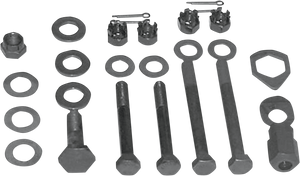 Colony - Motor Mount Kit - Parkerized - Big Twin '36-'69 - Motor Mount Bolt Kit - 9627-19 Colony - Motor Mount Kit - Parkerized - Big Twin '36-'69 - Motor Mount Bolt Kit - 9627-19