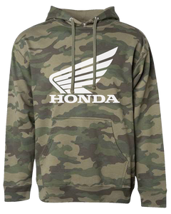 Honda Apparel - Honda Hoodie - Camo - 2XL - Honda Hoodie - NP21S-S3037-2X
