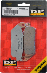 Dp Brakes - RDP Racing Brake Pads - CBR300 - RDP X-Race Titanium Sintered Brake Pads - RDP535