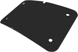 Cycle Visions - 3 Hole License Plate Mount - Harley Davidson - Black - 3 Hole License Plate Mount - CV4640BMT