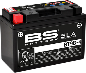 Bs Battery - Battery - BT9B-4 (YT) - SLA Factory- Activated AGM Maintenance-Free Battery - 300642 Bs Battery - Battery - BT9B-4 (YT) - SLA Factory- Activated AGM Maintenance-Free Battery - 300642