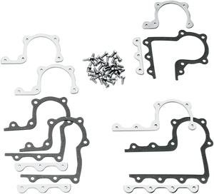 Colony - Rocker Cover Strips - Big Twin - Rocker Cover Nut Strip Kit - 7517-8 Colony - Rocker Cover Strips - Big Twin - Rocker Cover Nut Strip Kit - 7517-8