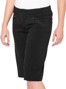 100% - Women's Ridecamp Shorts - Black - Large - Women's Ridecamp Shorts - 40037-00002
