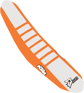 D'cor Visuals - Seat Cover - Orange/White - SX '16-'18 - Seat Cover - 30-30-220