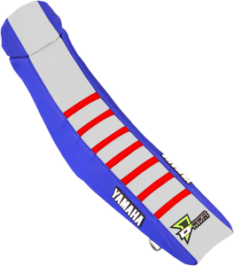 D'cor Visuals - Seat Cover - Blue/White/Red - YZ250F/450F '18-'23 - Seat Cover - 30-50-476