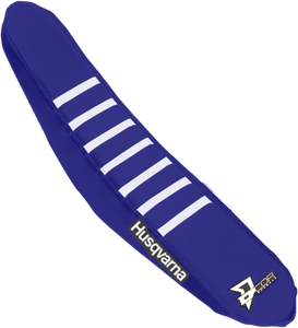 D'cor Visuals - Seat Cover - Navy Blue/White - TC/FC '16-'18 - Seat Cover - 30-70-410