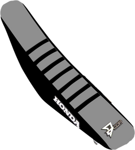 D'cor Visuals - Seat Cover - Black/Gray - CRF '21-'23 - Seat Cover - 30-10-502