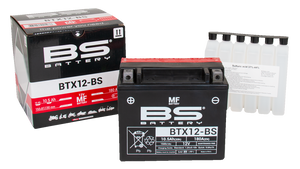 Bs Battery - Battery - BTX12-BS (YTX) - Maintenance-Free Battery - 300603 Bs Battery - Battery - BTX12-BS (YTX) - Maintenance-Free Battery - 300603