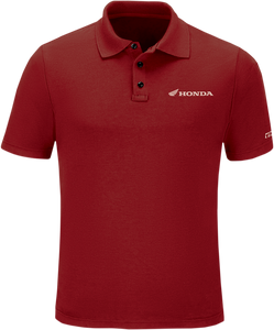 Factory Effex - Honda Polo Shirt - Red - XL - Honda Polo Shirt - 25-85306