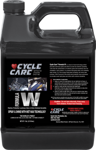 Cycle Care Formulas - Formula W Wax Spray - 1 U.S. gal. - Formula W Wet Wax Spray - 66128 Cycle Care Formulas - Formula W Wax Spray - 1 U.S. gal. - Formula W Wet Wax Spray - 66128