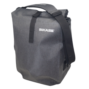 Bikase - Reggie 2 Bag - Pannier - Snow Gray - Reggie 2 Drybag Pannier - 2039G Bikase - Reggie 2 Bag - Pannier - Snow Gray - Reggie 2 Drybag Pannier - 2039G