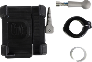 Ciro - Smartphone/GPS Holder - without Charger - Black - Smartphone/GPS Holder with Mount - 50313