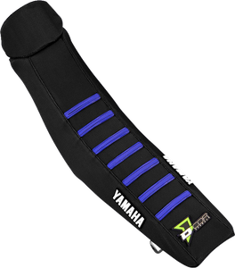 D'cor Visuals - Seat Cover - Black/Blue - YZ450 '23 - Seat Cover - 30-50-500