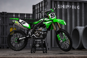 Flu Designs Inc. - PTS 6 Graphic - KX 450F - PTS 6 Graphics - 21137 Flu Designs Inc. - PTS 6 Graphic - KX 450F - PTS 6 Graphics - 21137