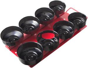 Bikeservice - Wrench Set - Oil Filter Cup - 8-Piece - Oil Filter Cup Wrench Set - BS6659