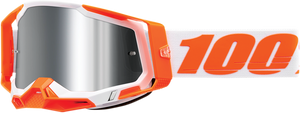 100% - Racecraft 2 Goggles - Orange - Silver Flash Mirror - Racecraft 2 Goggles - 50010-00013
