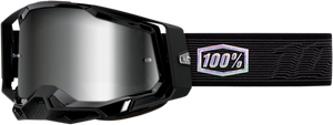 100% - Racecraft 2 Goggles - Topo - Silver Mirror - Racecraft 2 Goggles - 50010-00015 100% - Racecraft 2 Goggles - Topo - Silver Mirror - Racecraft 2 Goggles - 50010-00015