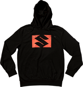D'cor Visuals - Suzuki Bold Sweatshirt - Black - Large - Suzuki Bold Sweatshirt - 85-207-3