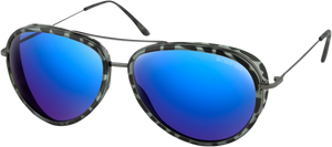 Bobster - Ice Sunglasses - Matte Gray Tortoise Gunmetal - Brown HD Blue Mirror - Ice Sunglasses - BICE102HD Bobster - Ice Sunglasses - Matte Gray Tortoise Gunmetal - Brown HD Blue Mirror - Ice Sunglasses - BICE102HD