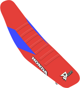 D'cor Visuals - Seat Cover - Red/Blue - CRF '17-'21 - Seat Cover - 30-10-480