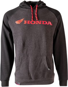 Factory Effex - Honda Landscape Pullover Hoodie - Charcoal/Black - XL - Honda Landscape Pullover Hoodie - 24-88306 Factory Effex - Honda Landscape Pullover Hoodie - Charcoal/Black - XL - Honda Landscape Pullover Hoodie - 24-88306