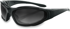 Bobster - Raptor II Sunglasses - Matte Black - Interchangeable Lens - Raptor II Sunglasses - BRA201 Bobster - Raptor II Sunglasses - Matte Black - Interchangeable Lens - Raptor II Sunglasses - BRA201