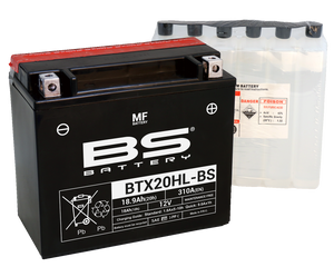 Bs Battery - Battery - BTX20HL-BS (YTX) - Maintenance-Free Battery - 300614 Bs Battery - Battery - BTX20HL-BS (YTX) - Maintenance-Free Battery - 300614