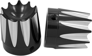 Avon Grips - Front Axle Nut Cover - Black - Excalibur - Large/Small - Front Axle Nut Cover - AXL-EX-ANO-TOUR Avon Grips - Front Axle Nut Cover - Black - Excalibur - Large/Small - Front Axle Nut Cover - AXL-EX-ANO-TOUR