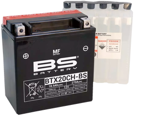 Bs Battery - Battery - BTX20CH-BS (YTX) - Maintenance-Free Battery - 300616 Bs Battery - Battery - BTX20CH-BS (YTX) - Maintenance-Free Battery - 300616