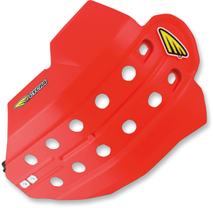 Cycra - Skid Plate - Red - Full Armor Skid Plate - 1CYC-6200-33