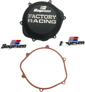 Boyesen - Clutch Cover - Black - CR450F - Factory Clutch Cover - CC-06B