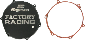 Boyesen - Clutch Cover - Black - KX250 - Factory Clutch Cover - CC12B Boyesen - Clutch Cover - Black - KX250 - Factory Clutch Cover - CC12B