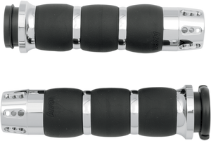 Avon Grips - Grips - Gatlin - Velvet Air - TBW - Chrome - Gatlin Velvet Air Grips - AIR-93-FLY-GAT Avon Grips - Grips - Gatlin - Velvet Air - TBW - Chrome - Gatlin Velvet Air Grips - AIR-93-FLY-GAT