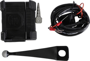 Ciro - Premium Holder W/Charger - '14-'20 FLHT - Smartphone/GPS Holder with Charger - 50217